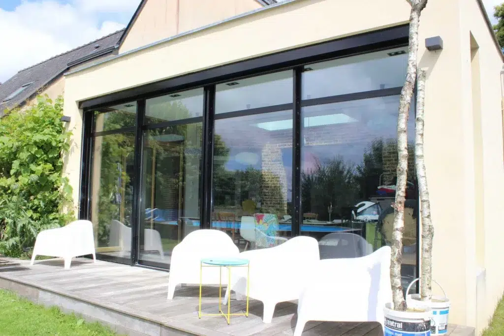 baies coulissantes à Chartres-de-Bretagne