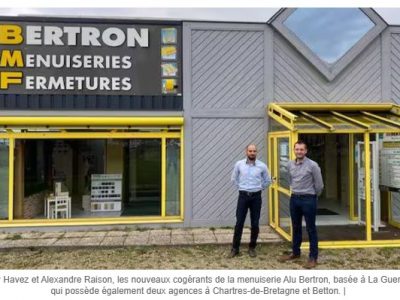 Les gérants d’ALU BERTRON