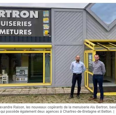 Les gérants d’ALU BERTRON