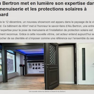 Showroom Dinard sur Ouest France