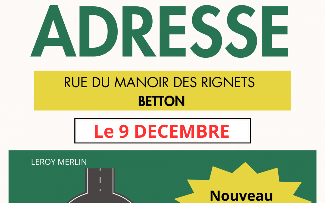 Nouvelle agence à Betton