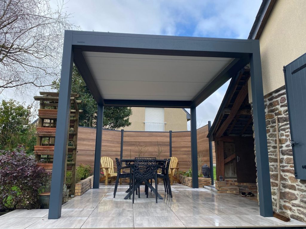 pergola à La Guerche de Bretagne