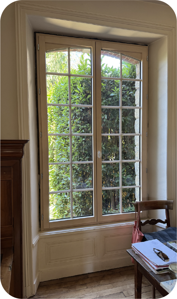 réalisation d'une fenêtre près de Rennes