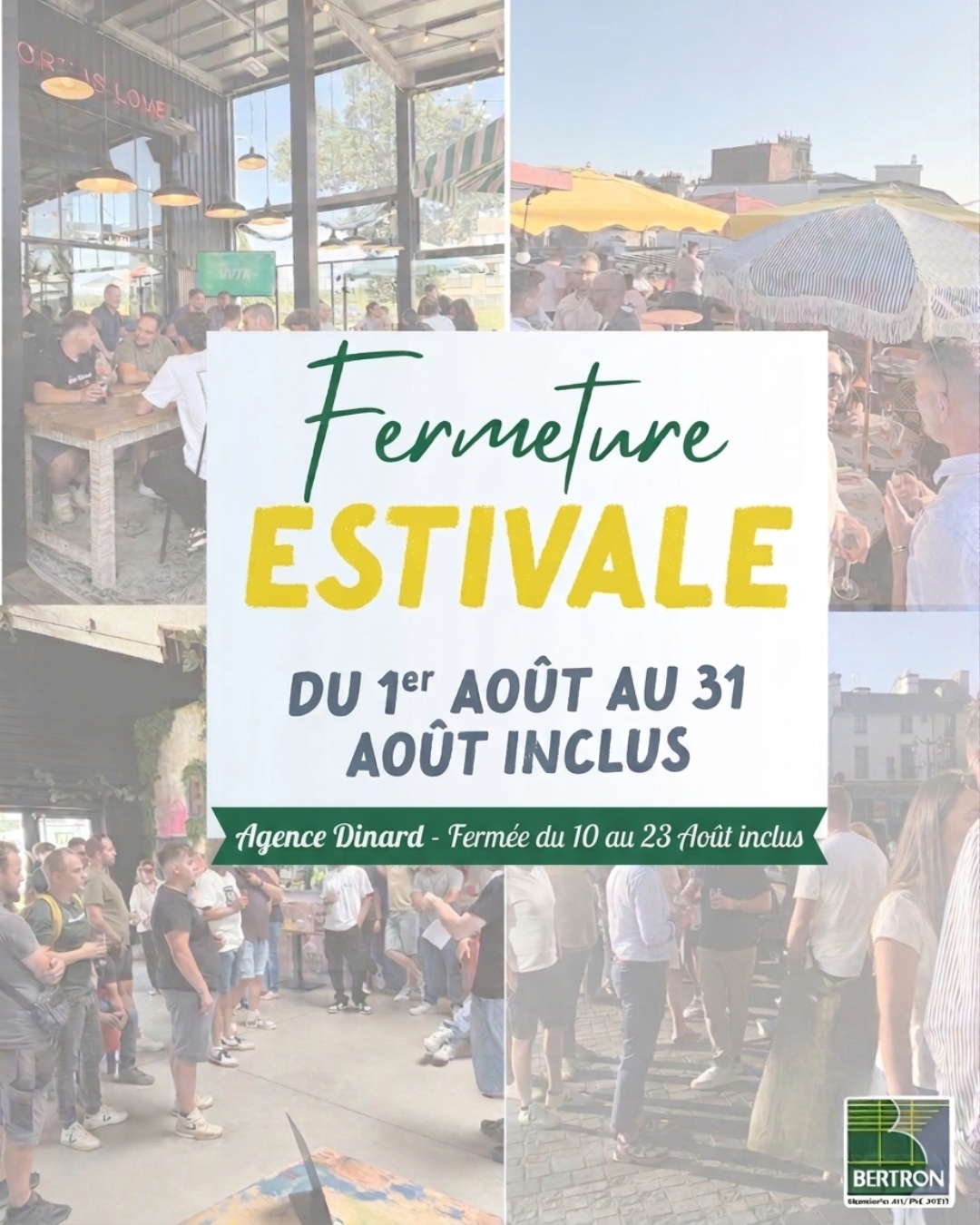Nos équipes prennent une pause estivale !